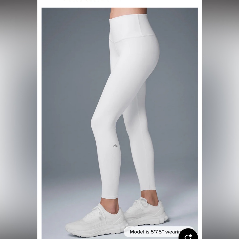 ALO Yoga  White Leggings